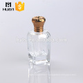 100ml crystal diamond perfume bottle with metal crimp cap